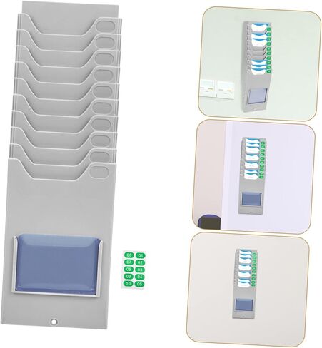 حامل البطاقة منظمات حاملات بطاقة Rack Material للمواد الخاصة بمكاتب المدرسة المنزلية للتخزين الفعال وسهولة الوصول إلى تصميم رائع مع فترة طويلة in Kuwait