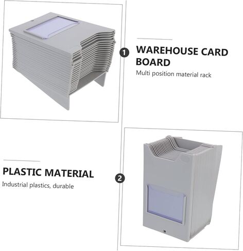 Card Racks Material Cards Holder Organizer for Warehouse Timecards Classification Labels Storage Rack in Kuwait