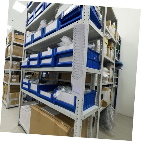 Card Racks Material Cards Holder Organizer for Warehouse Timecards Classification Labels Storage Rack in Kuwait