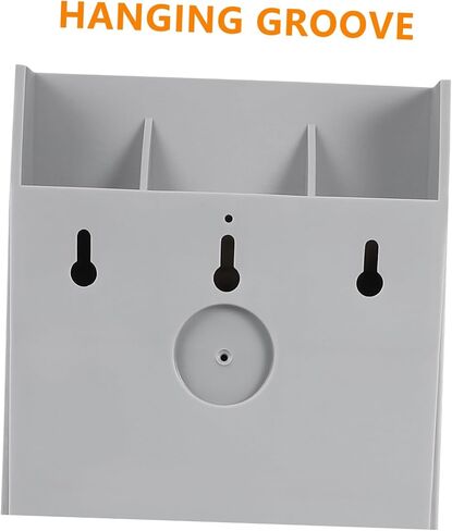 Uonlytech Wall Mounted Card Holder Rack Attendance Cards Organizer for Warehouse Supplies Efficient Goods Information Management Space Saving Design for Easy Access in Saudi Arabia