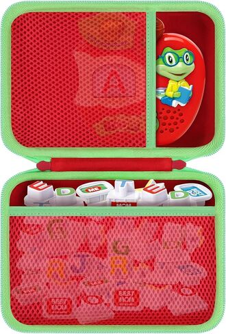 حالة التخزين متوافقة مع مجموعة الرسائل المغناطيسية لـ Leapfrog Tad Phonics Phonics in Kuwait