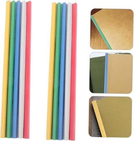 50pcs قضبان الانزلاق A4 لمجلد التقارير قضبان ربط الشريحة البلاستيكية 10 مقاطع كل لمكتب المدرسة والوثائق in Saudi Arabia