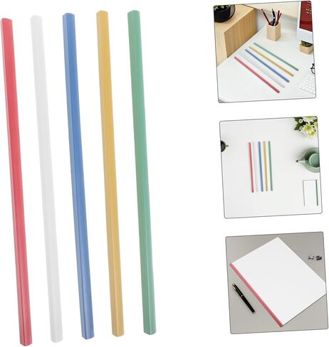 25pcs قضبان ربط قبضة الشريحة للتقارير جدد مستندات السعة المرنة لمكتب المدرسة والعرض التقديمي استخدام in Saudi Arabia
