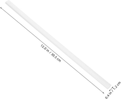 Uonlytech A4 Slide Binder Rod Rod 10 قطعة تقرير مجموعة أشرطة ربط بلاستيكية لمستندات الأوراق فضفاضة للاستخدام المكتبي والمدرسة in Kuwait