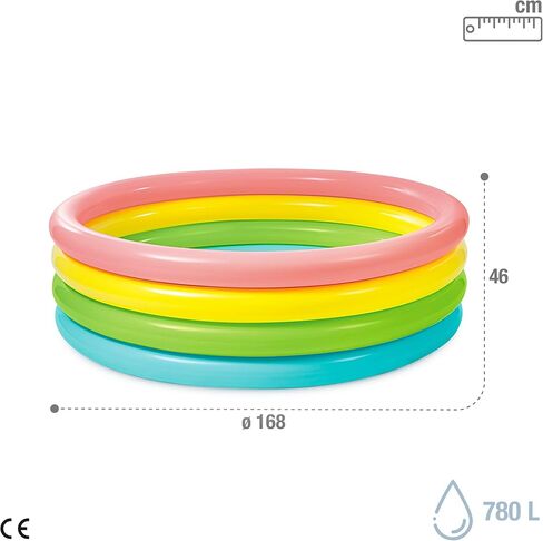 Intex 66 "Sunset Glow Paddling Pool in Kuwait