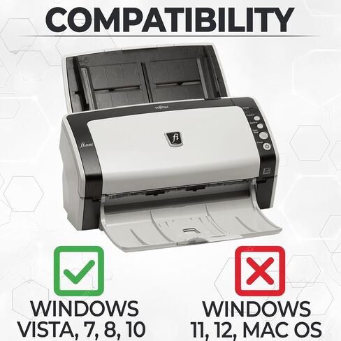 Fujitsu FI -6130Z SCANNER DUPLEX DOCUNTER للكمبيوتر - استلام سريع وماسح ضوئي للصور مع وحدة التغذية ، كابل USB وقماش التنظيف - حل مسح سطح المكتب عالي السرعة للصور ، الصور (متجددة) in Saudi Arabia