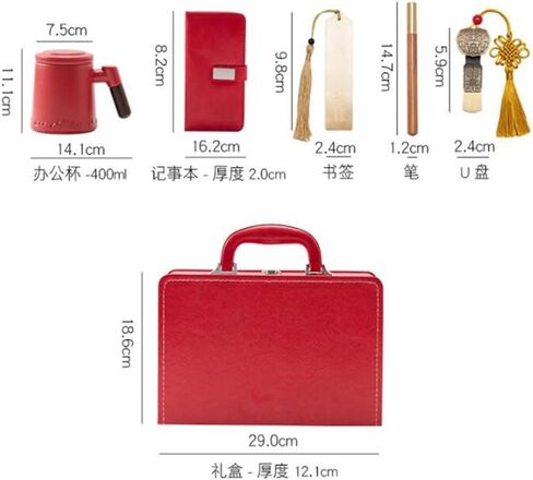 Red Business Set Porkmark Porkmark Cup Cup Hife Set 5 قطع مجموعة in Kuwait