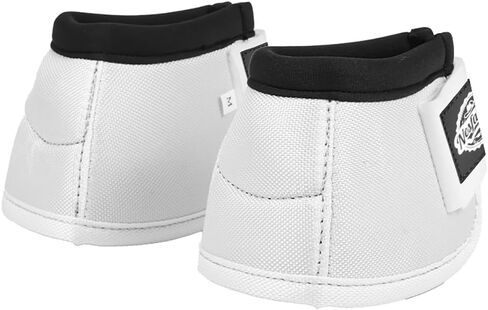 Protective Bell Boots for Horse, Shock Absorbing Hoof Protective Overreach Boot with Anti-Spin Fastening Optimal Protection,Durable & Comfortable,Quick Wrap Hook & Loop in Kuwait