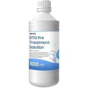 حل المعالجة قبل المعالجة DTG - سائل المعالجة للأقمشة الملونة الداكنة ، طلاء النسيج للطباعة المباشرة للملابس ، يعزز التصاق الحبر الأبيض ، متوافق مع جميع طابعات DTG ، 1000 مل - 34 أوقية in Kuwait