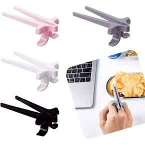 4pcs Finger Snack Chopsticks for Gamers,Snack Clips,Gaming Finger Sleeves,Game Controllers,Game Accessories,Cell Phones Accessories, Finger Tongs in Saudi Arabia