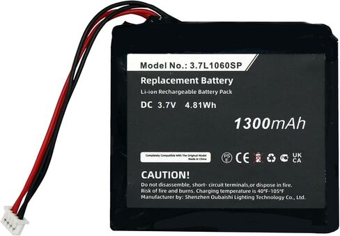 بطارية استبدال لأدوات Texas ، Ti-Nspire CX ، Ti-Nspire CX CAS ، N2/AC/2L1/APN 3.7L1060SP ، 3.7L1230SP ، 541383800002-G0511 ، 5413838002-G0311 ، 1815 F071D 1300MAH in Kuwait