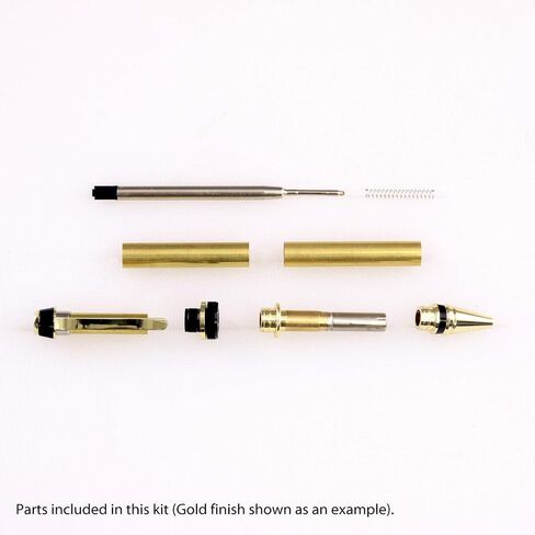 Cigar Pen Kit - Variety, 20 Pack, Includes 4 Chrome, 4 Copper, 4 Gold, 4 Gun Metal, 4 Satin Gold in Saudi Arabia