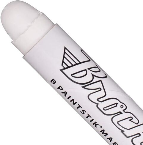 12 PC Box White Brock B PaintStiks Crayon Mark Water Oil Dirt Temper Temp Paint Stick Stick for Tuto Tyre Construction Factle Lumber in Saudi Arabia