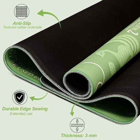 Mahjong Mat with Carrying Bag, 31.5" x 31.5" Non-Slip Decorative Mat Fit Most Tables, Ideal Gifts for Mahjong Lovers (Western-Blue) in Saudi Arabia