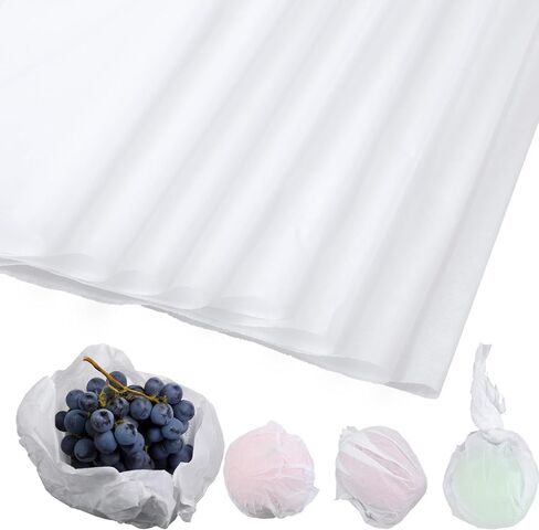 250 Pcs Acid Free Tissue Paper, 25 x 36 Inch No Acid Paper Archival Packing, Unbuffered Interleaving Papers, White Tissue Papers Bulk for Storing Clothes, Textiles, Jewelries, Present Wrap in Kuwait