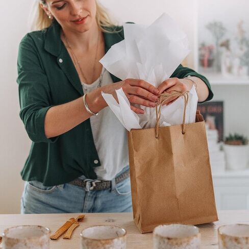 250 Pcs Acid Free Tissue Paper, 25 x 36 Inch No Acid Paper Archival Packing, Unbuffered Interleaving Papers, White Tissue Papers Bulk for Storing Clothes, Textiles, Jewelries, Present Wrap in Kuwait