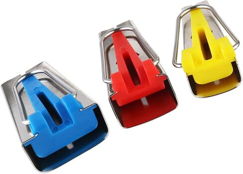 kallory 6pcs تحيز الشريط صانع الأداة النسيج خياطة اللحف ملحقات ملحقات التحيز خلق الشريط لأكياس المناديل الأوشحة in Kuwait