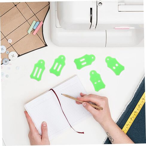 Lurrose 12pcs DIY Binding Maker Set Quilting Sewing Tools Bias Tape Fabric Maker Fabric Clips Quilting Pins for Craft Tailor in Saudi Arabia