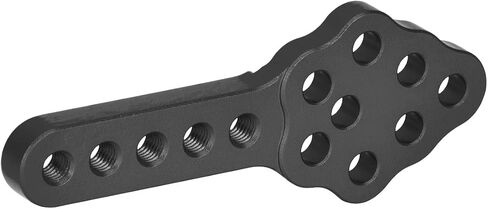 CNC Metal RC Car Eassorber Mount 4pcs أسود ضبط ارتفاع زاوية الوقوف ل SCX10 المحوري 90046 D90 D110 1/10 ترقيات Crawler Carler in Kuwait
