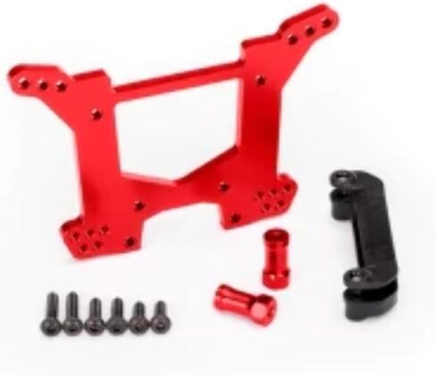 Traxxas 6738R Red Aluminum 7075-T6 Rear Shock Tower in Saudi Arabia