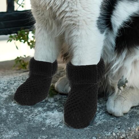 Ipetboom Cat Claw Covers, 4pcs Dog No Slip Socks Cat Paw Protector Claw Caps for Cats Anti-Scratch Anti Cat Scratch Socks in Saudi Arabia