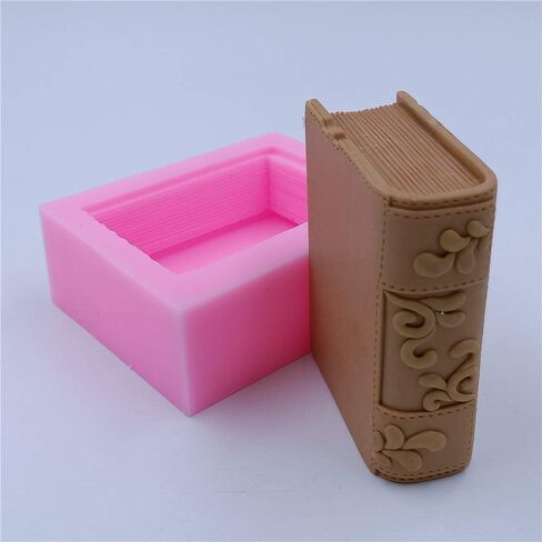 تصميم جديد للكتاب سيليكون صابون قالب الشمعة قوالب 3D السيليكون in Kuwait