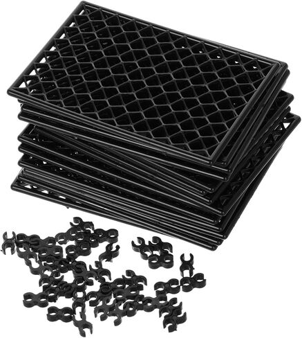 Totority 30pcs Rc Car Garage Assembly Panels DIY Drift Car Racing Panels Realistic Mesh Traffic Parking Layout Easy to Assemble High Compatibility in Saudi Arabia