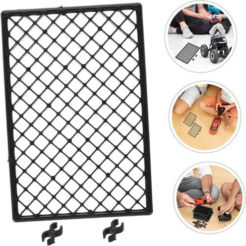Totority 30pcs Rc Car Garage Assembly Panels DIY Drift Car Racing Panels Realistic Mesh Traffic Parking Layout Easy to Assemble High Compatibility in Saudi Arabia