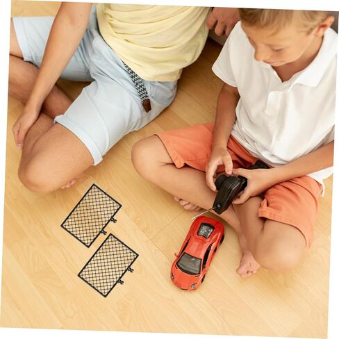 Totority 30pcs Rc Car Garage Assembly Panels DIY Drift Car Racing Panels Realistic Mesh Traffic Parking Layout Easy to Assemble High Compatibility in Saudi Arabia
