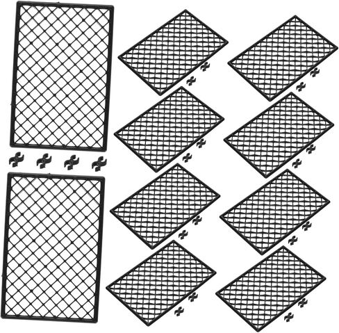 Totority 30pcs Rc Car Garage Assembly Panels DIY Drift Car Racing Panels Realistic Mesh Traffic Parking Layout Easy to Assemble High Compatibility in Saudi Arabia