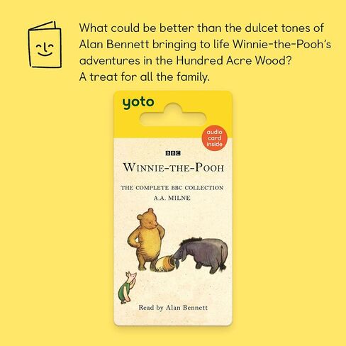 Yoto Winnie the Pooh: The Complete BBC Collection-Kids Audio Card لاستخدامها مع جهاز الصوت و Mini All-in-1 ، والاستماع الخالي in Kuwait