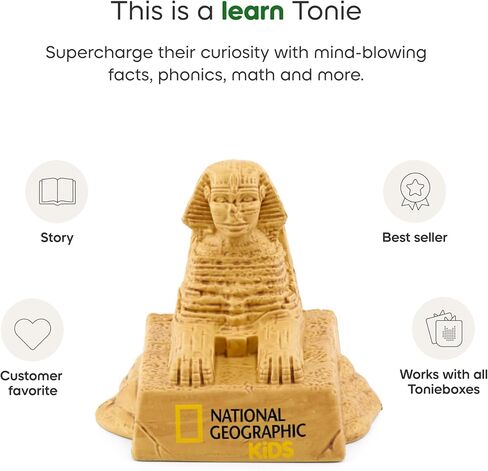 Tonies National Geographic Kids Egypt Audio Toy Figurine in Saudi Arabia