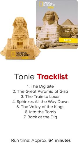 Tonies National Geographic Kids Egypt Audio Toy Figurine in Saudi Arabia