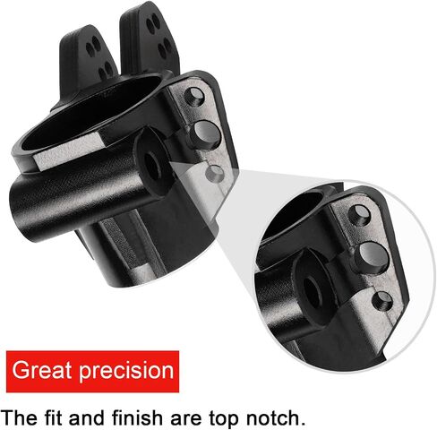Aluminum Front Steering Knuckles Blocks for ARRMA 1/8 Mojave Talion TYHPON Infraction FIRETEAM Felony BLX 6S 1/7 4WD, RC Caster Blocks C-Hubs w/Bearings, Hub Carriers Parts AR330187 in Saudi Arabia