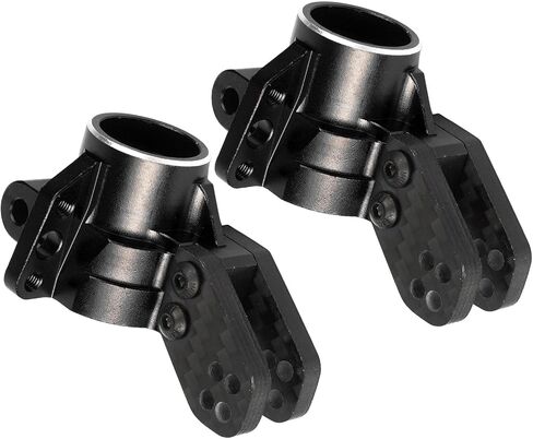 Aluminum Front Steering Knuckles Blocks for ARRMA 1/8 Mojave Talion TYHPON Infraction FIRETEAM Felony BLX 6S 1/7 4WD, RC Caster Blocks C-Hubs w/Bearings, Hub Carriers Parts AR330187 in Saudi Arabia