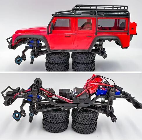 متوافق مع TRX4M ل Bronco للمدافع 1/18 RC زحف قطع الغيار البديل 22pcs المعادن محمل مجموعة أجزاء RC in Saudi Arabia
