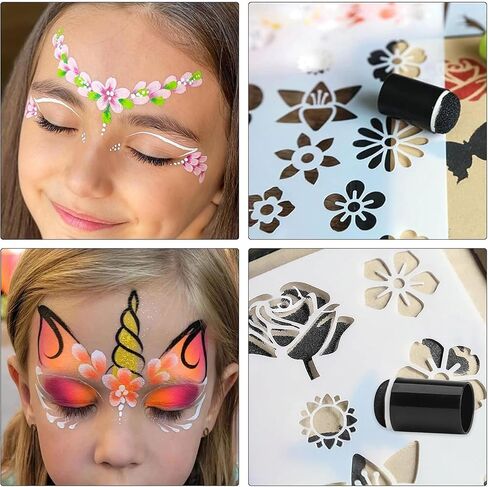 إسفنجات الأصابع daubers ، 10 pcs اللوحة الأصابع الرسم الحرف الإسفنج ، أصابع الوجه إسفنجات الطلاء مجموعة الحرف ، أصابع الحرف اسفنجة daubers مشروع الرسم للفنون الحبر المصنعة in Saudi Arabia
