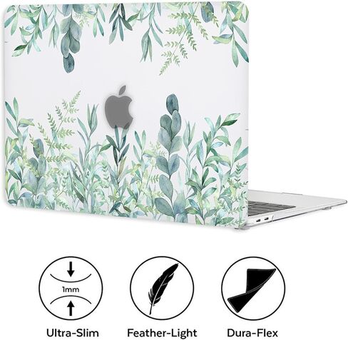 Crystal Clear Case for MacBook Air 13 inch A1466 A1369 2010-2017 Release, 5 in 1 Plastic Hard Shell&Keyboard Cover&Screen Protector&Webcam Cover, Transparent in Saudi Arabia