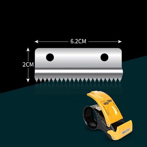 High Carbon Steel Replacement Blades for Tape Dispensers, 3-Pack (62 * 20mm) in Saudi Arabia