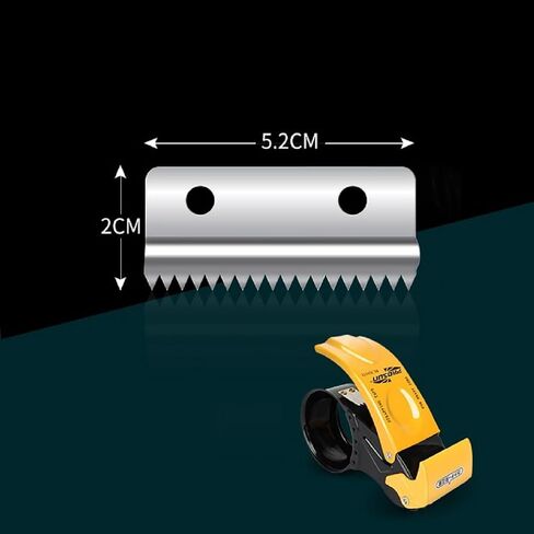 High Carbon Steel Replacement Blades for Tape Dispensers, 3-Pack (62 * 20mm) in Saudi Arabia