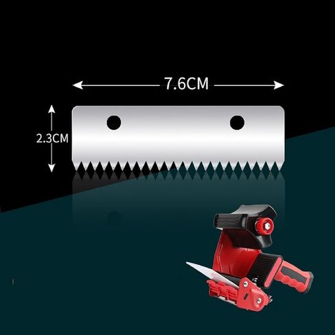 High Carbon Steel Replacement Blades for Tape Dispensers, 3-Pack (62 * 20mm) in Saudi Arabia