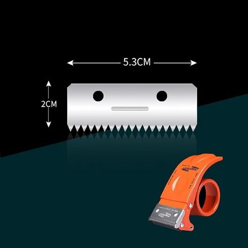 High Carbon Steel Replacement Blades for Tape Dispensers, 3-Pack (62 * 20mm) in Saudi Arabia