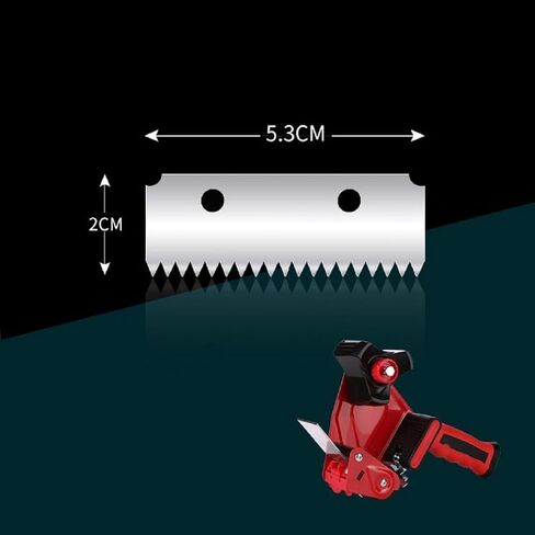 High Carbon Steel Replacement Blades for Tape Dispensers, 3-Pack (62 * 20mm) in Saudi Arabia