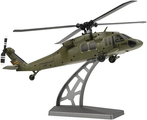 طائرة هليكوبتر K170 UH60L RC مع Gyro 6 محاور ، 2.4G 4CH طائرة هليكوبتر العسكرية التي يتم التحكم فيها عن بُعد محرك 6G محرك للمبتدئين للمبتدئين البالغين in Kuwait