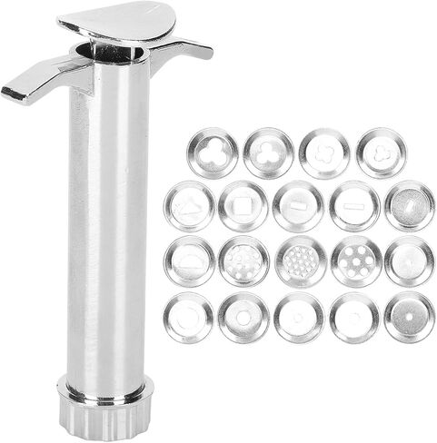 Sorandy Clay Squeezer, Aluminum Alloy DIY Clay Mud Extruder Squeezer, Sculpture Tool with 19pcs Tip Mold, for Polymer Modeling, Modeling, Fondant Cake Decoration Tools in Saudi Arabia