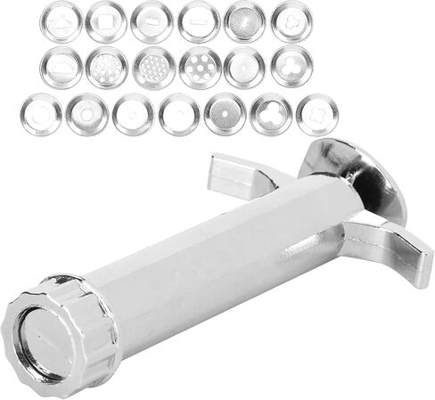 Sorandy Clay Squeezer, Aluminum Alloy DIY Clay Mud Extruder Squeezer, Sculpture Tool with 19pcs Tip Mold, for Polymer Modeling, Modeling, Fondant Cake Decoration Tools in Saudi Arabia
