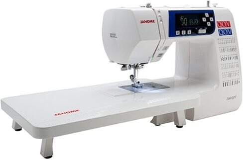 Janome 3160QOV Quilts of Valor Full-Size Quilting Sewing Machine with 60 Built-In Stitches, 6 One-Step Buttonholes, and Backlit LCD Screen (White) in Saudi Arabia