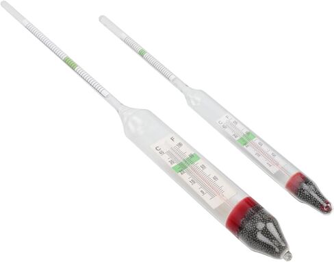 1set High Precision Hydrometer Thermometer Kit for Aquariums Accurate for Fish Tanks Aquaculture and Water Testing in Kuwait