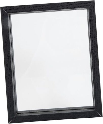 Cabilock DIY Double Sided Glass Specimen Display Frame Black Dried Flower Holder Photo Frame for Plants and Butterflies Home Office Decor in Saudi Arabia