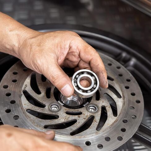 Uxcell 623-2RS محامل الكرات الأخدود العميق 3 مم × 10 مم × 4 مم مزدوجة مختومة من الكروم الصلب P6(ABEC3) 2 قطعة in Kuwait